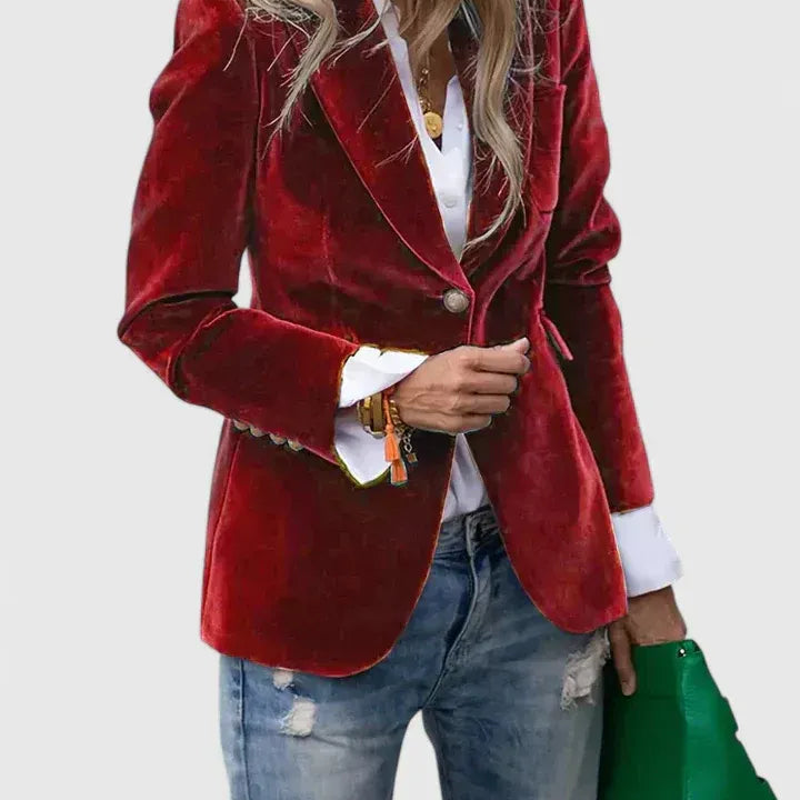 Kristýna – Elegantní dámský blazer s klasickým střihem
